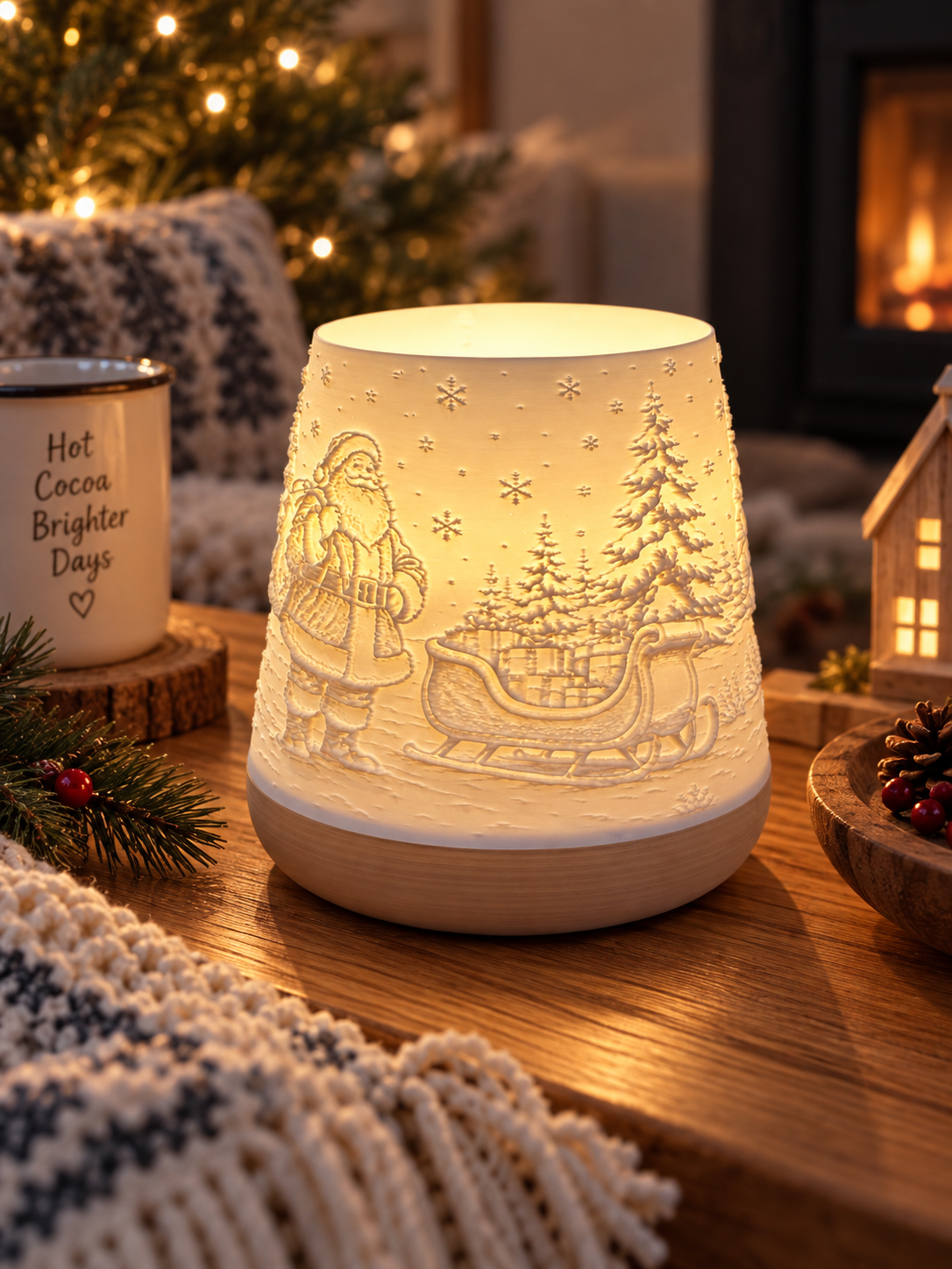 Windlicht Weihnachten