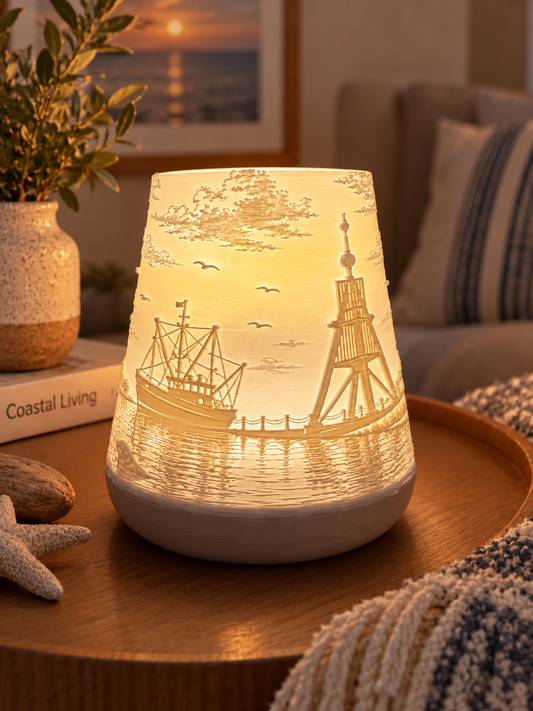 Windlicht Cuxhaven – maritime Lichtdeko