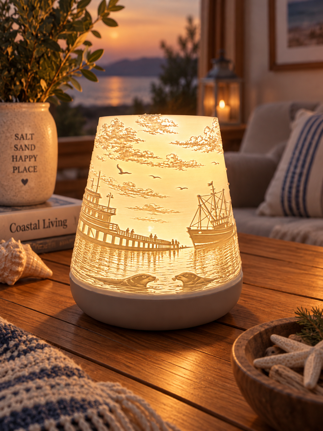Windlicht Cuxhaven – maritime Lichtdeko